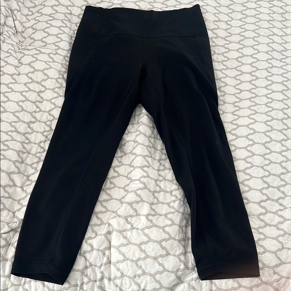 Gap Fit Black Cropped Leggings small petite